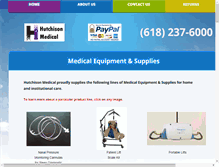 Tablet Screenshot of hutchisonmedical.com